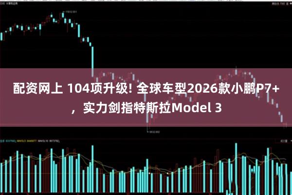 配资网上 104项升级! 全球车型2026款小鹏P7+，实力剑指特斯拉Model 3